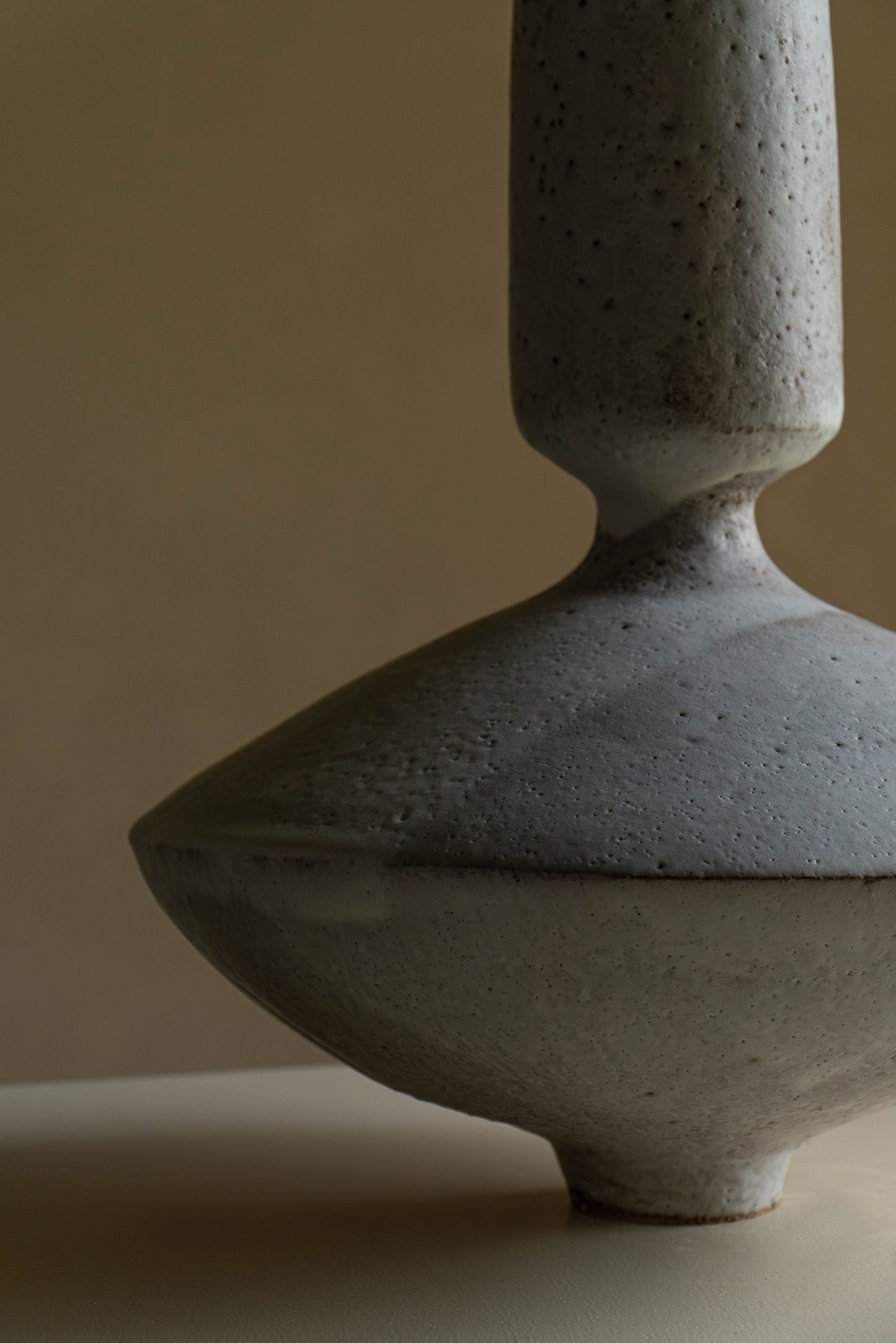 Vase base large et haut Silhouette