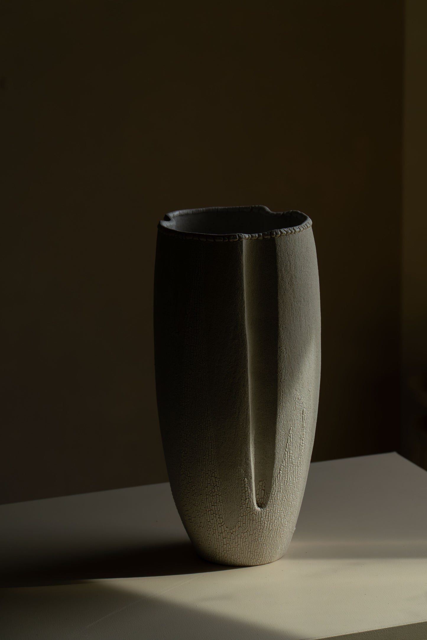 Vase Haut multi-facettes