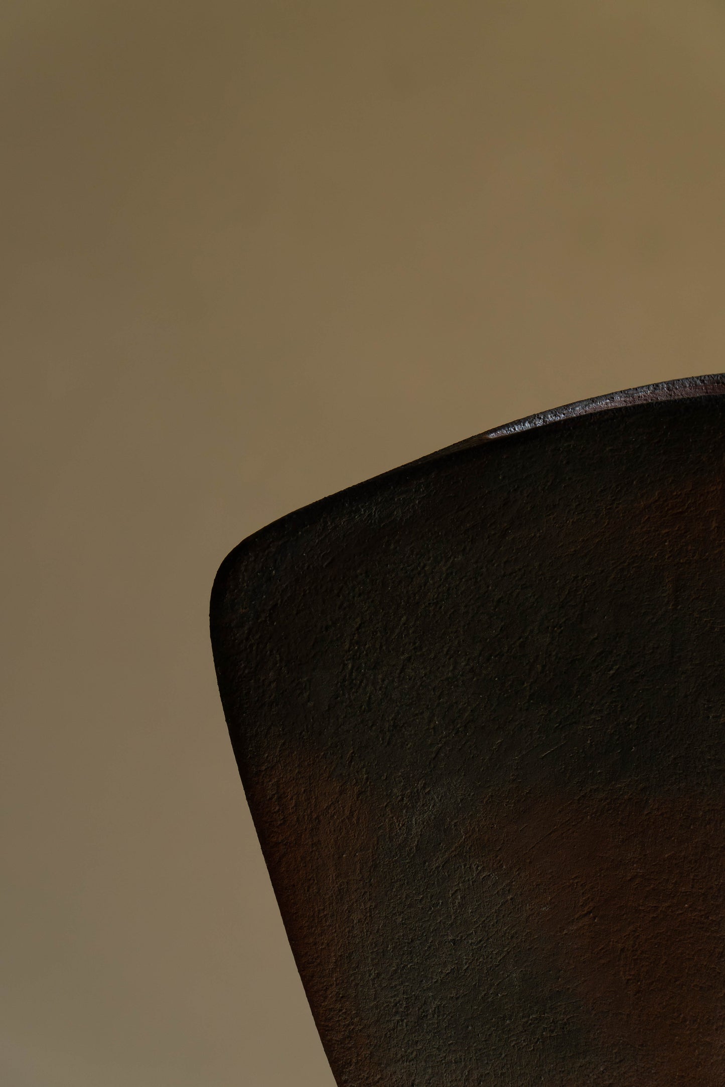 Vase Danaïde grès cuisson bois