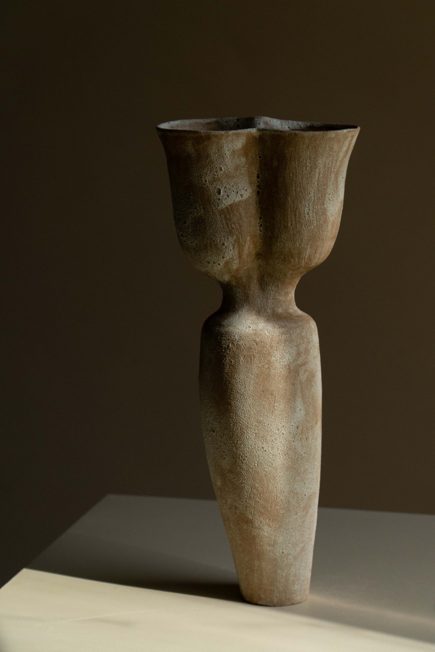 Vase coupe double cratère