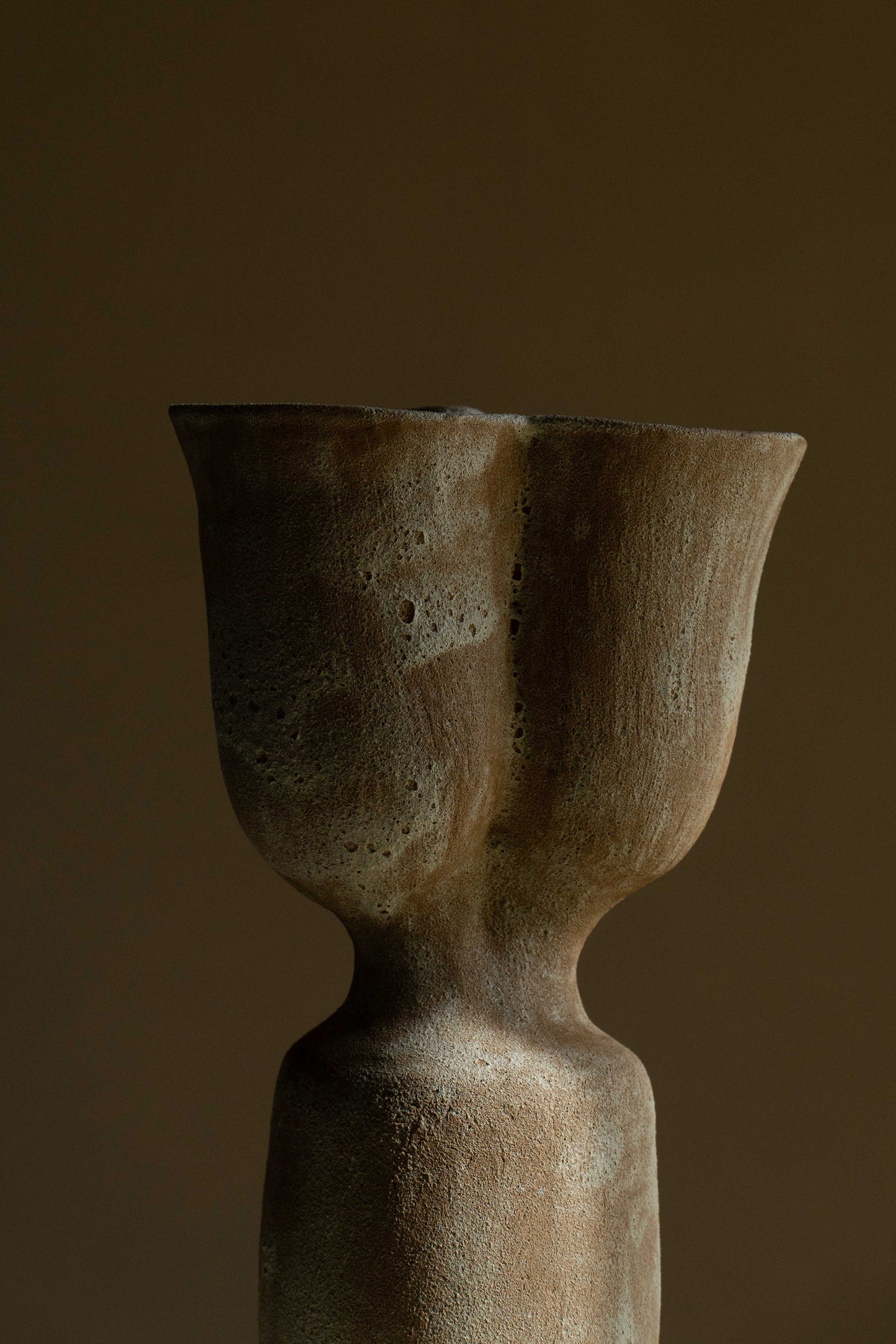 Vase coupe double cratère