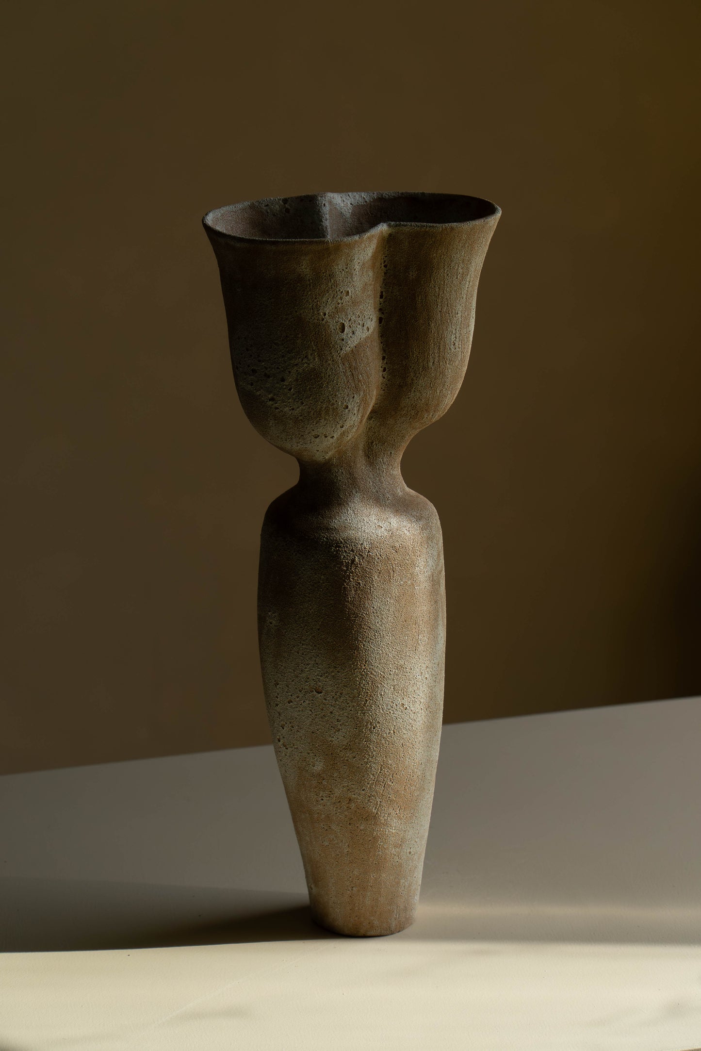 Vase coupe double cratère