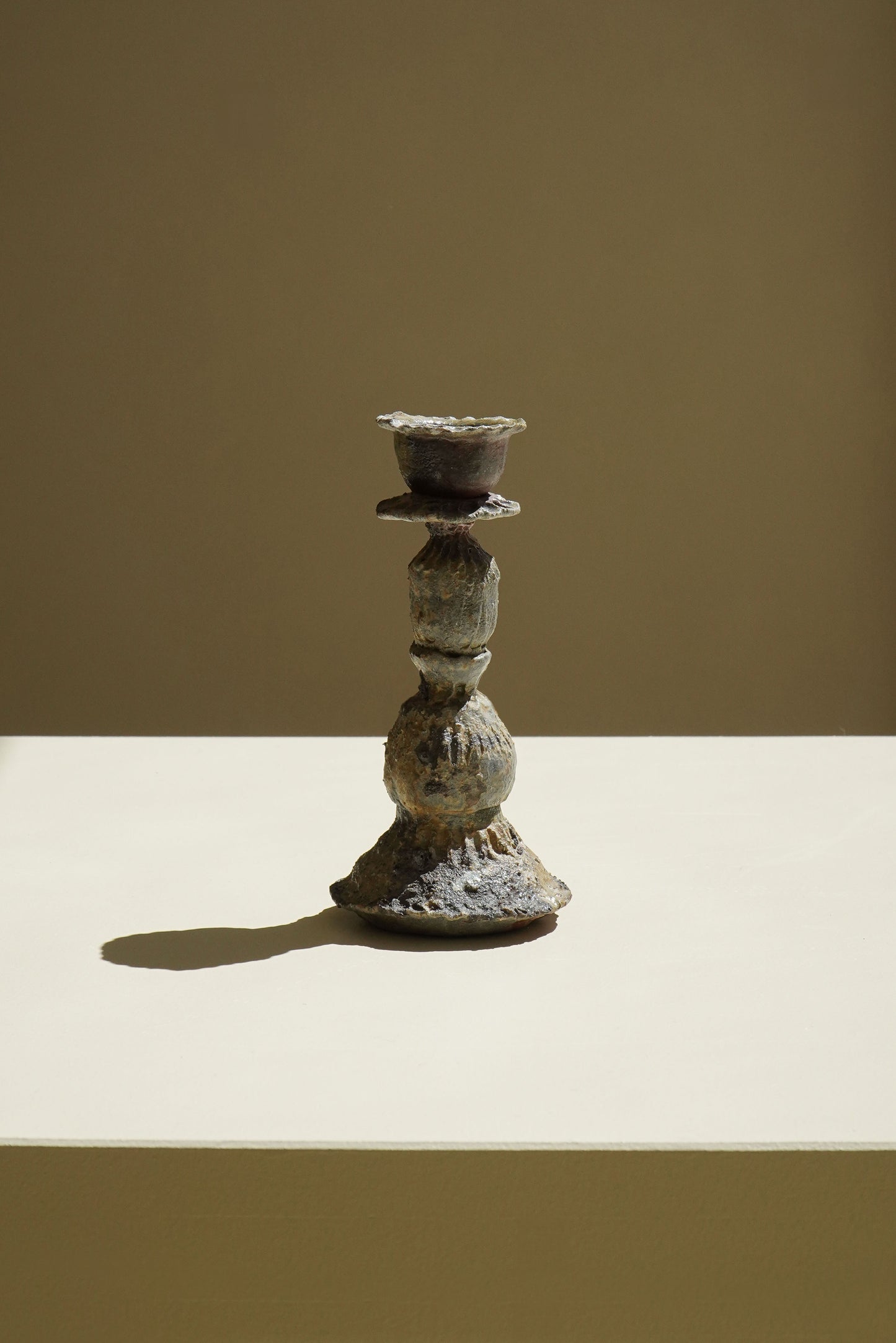 BOUGEOIR FEU DE BOIS II