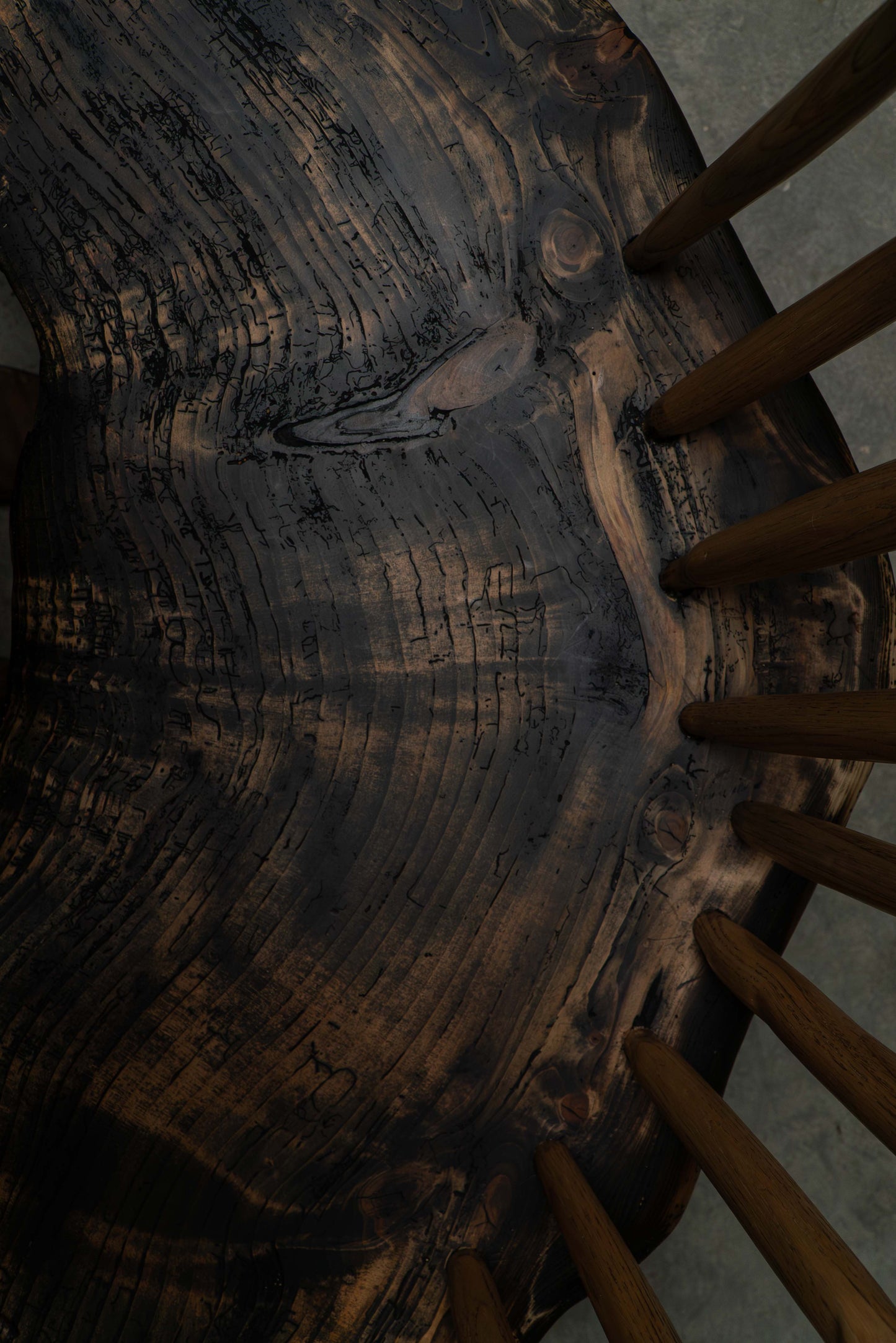 BANC SCULPTÉ