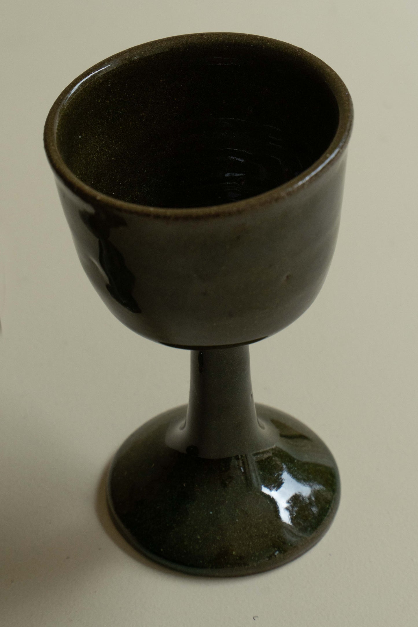 VERRE TOURNÉ VERT