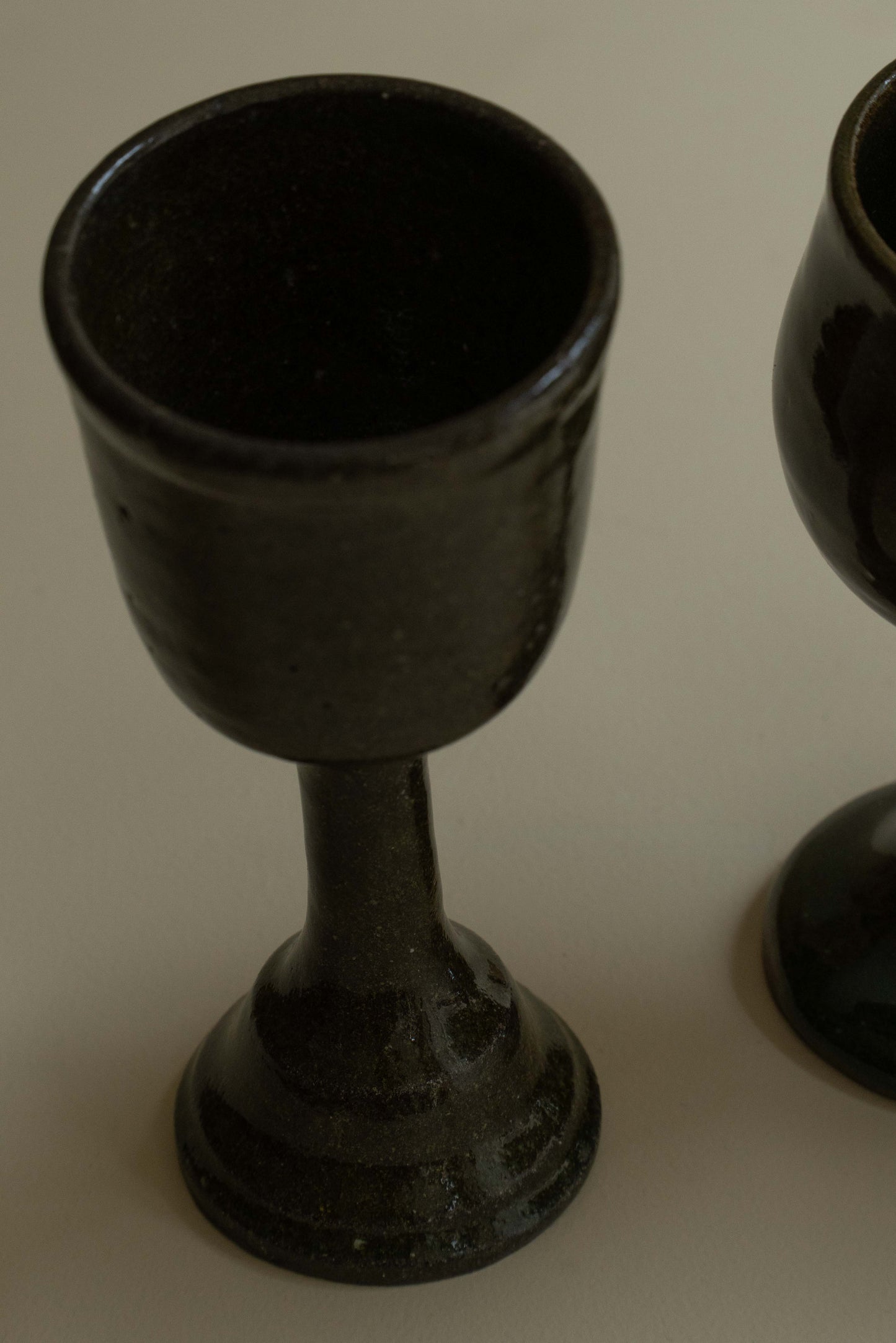 VERRE TOURNÉ VERT