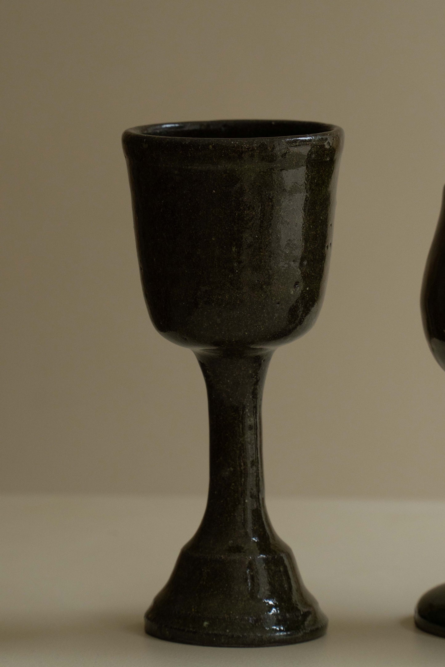 VERRE TOURNÉ VERT