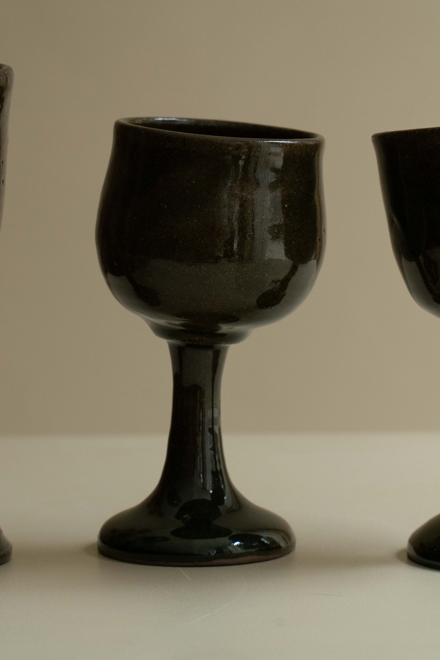 VERRE TOURNÉ VERT