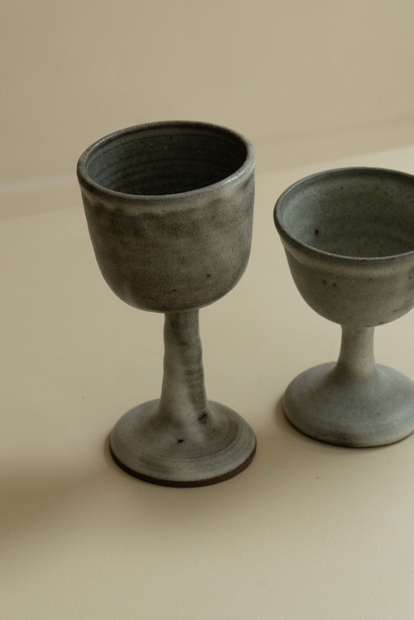 VERRE À PIED TOURNÉ