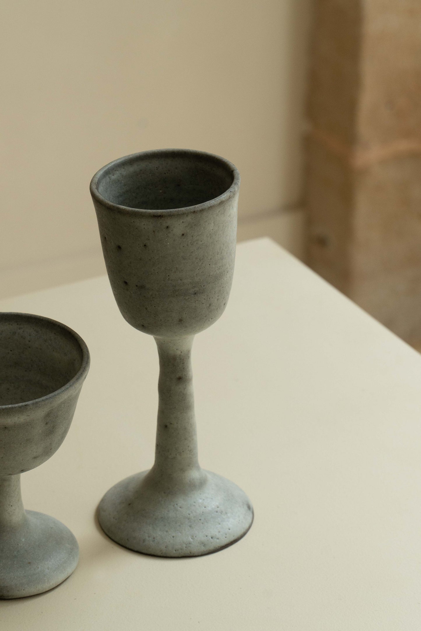 VERRE À PIED TOURNÉ