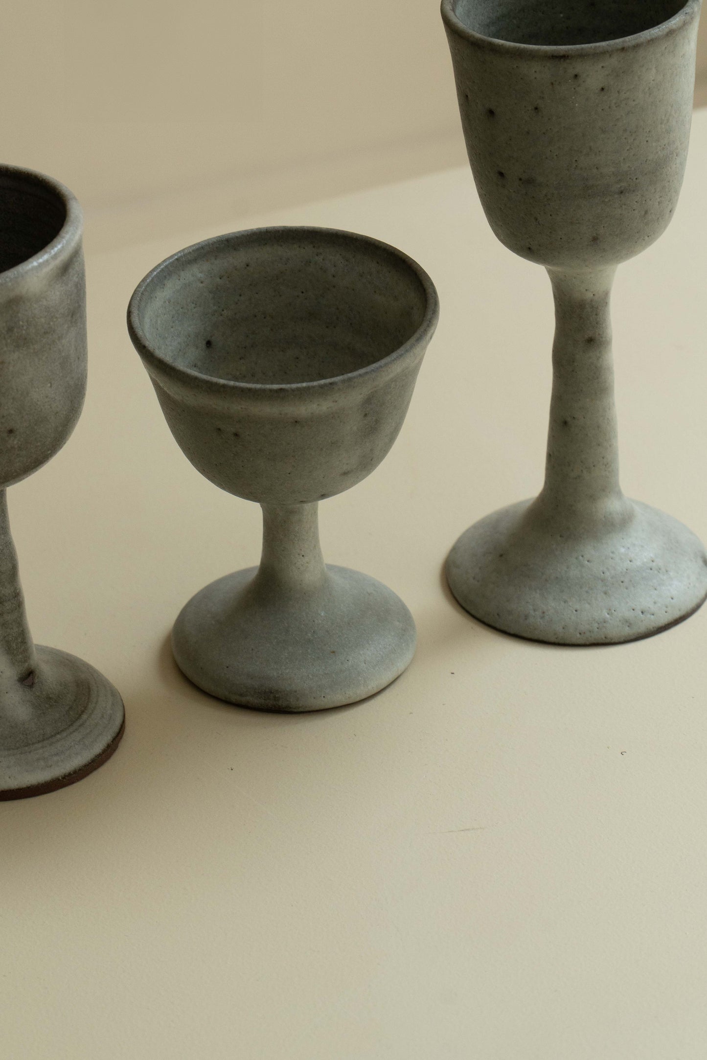 VERRE À PIED TOURNÉ