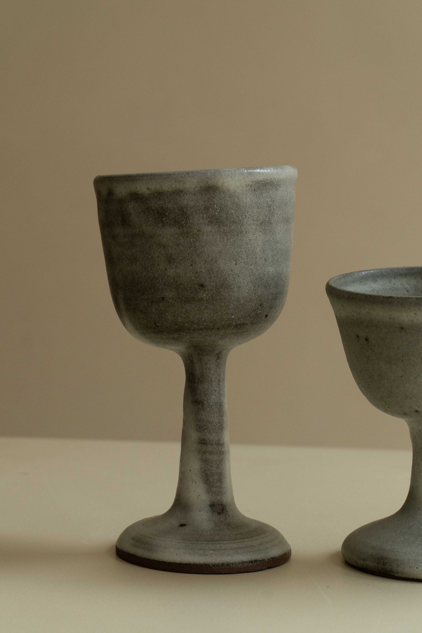 VERRE À PIED TOURNÉ