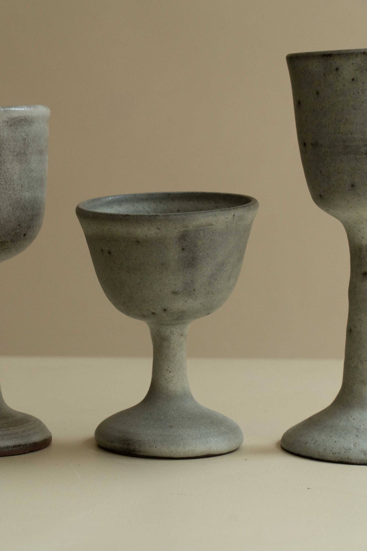VERRE À PIED TOURNÉ