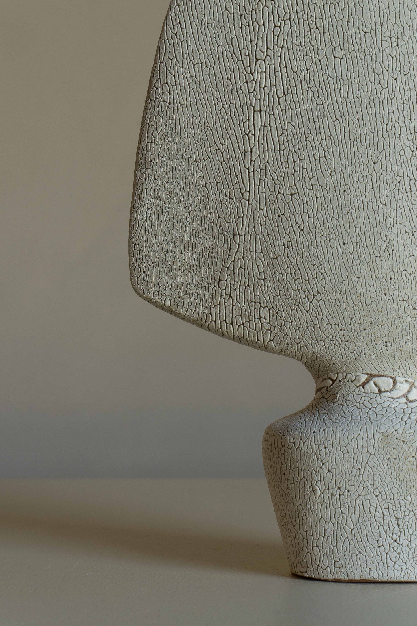 VASE DANAÏDE BLANC