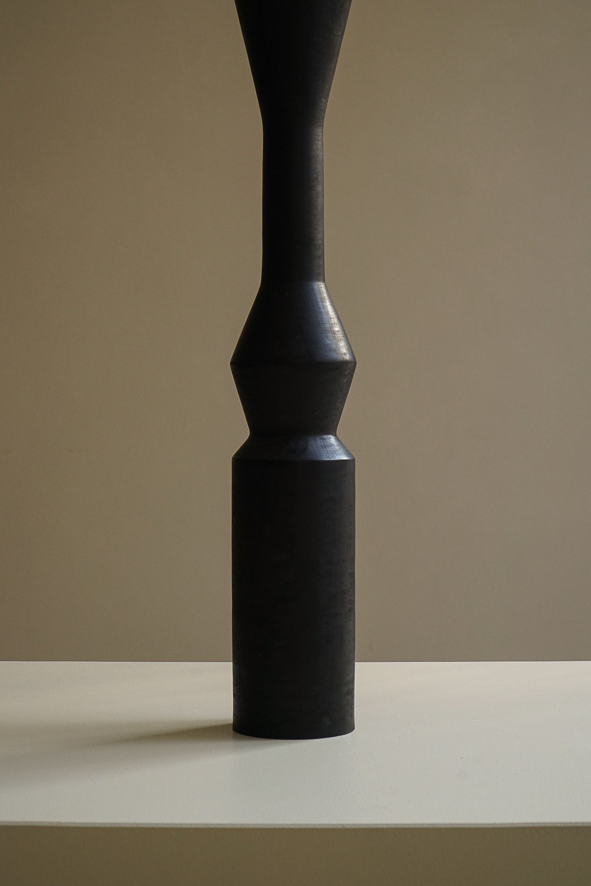 SCULPTURE MERISIER BRÛLÉ