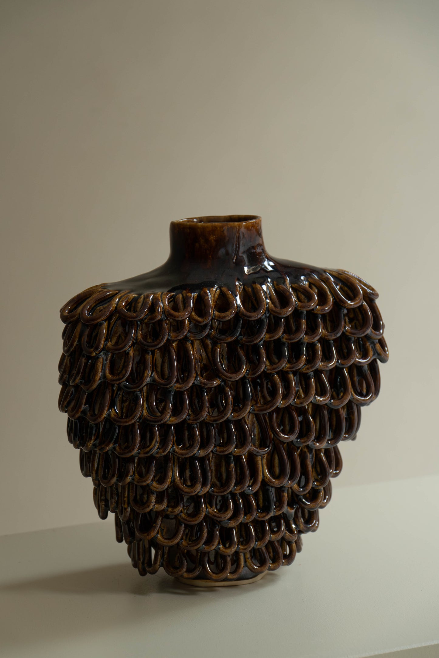 “cornucopia” candle holder