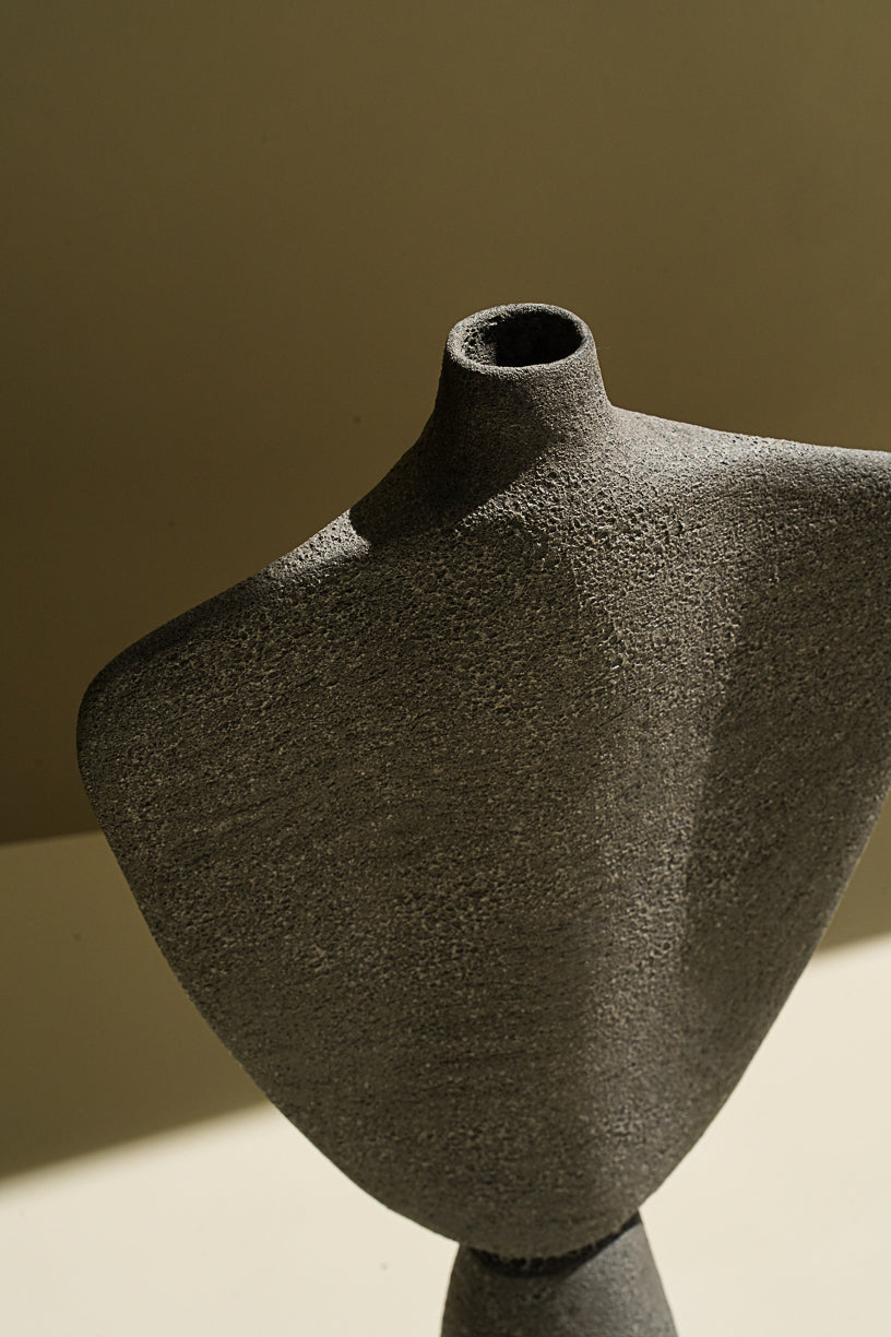 Crater silhouette vase