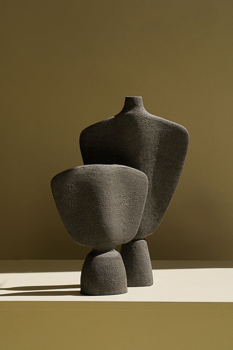 Crater silhouette vase