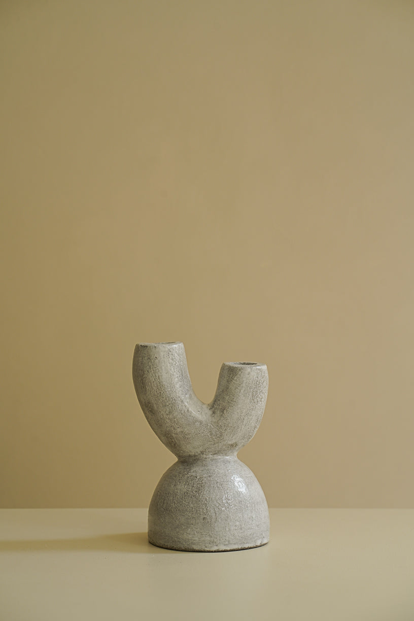 “cornucopia” candle holder