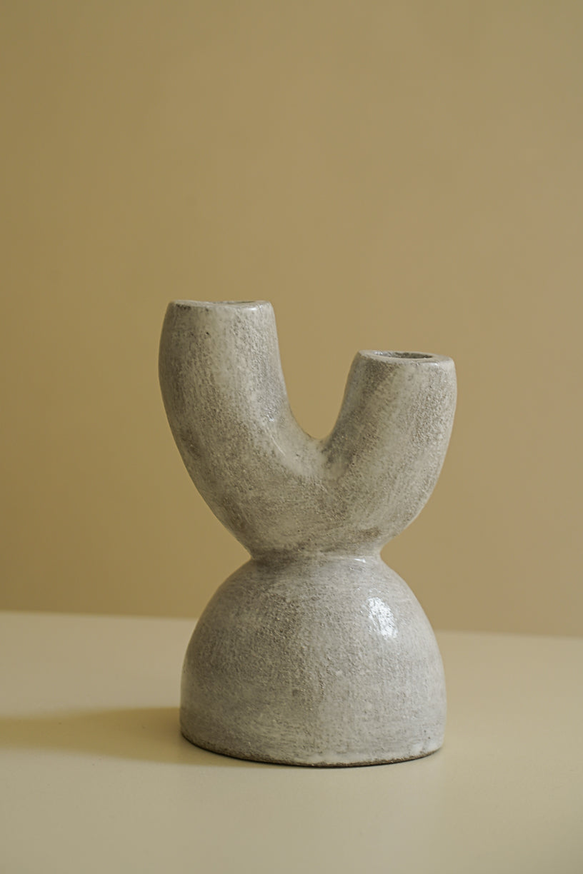 “cornucopia” candle holder