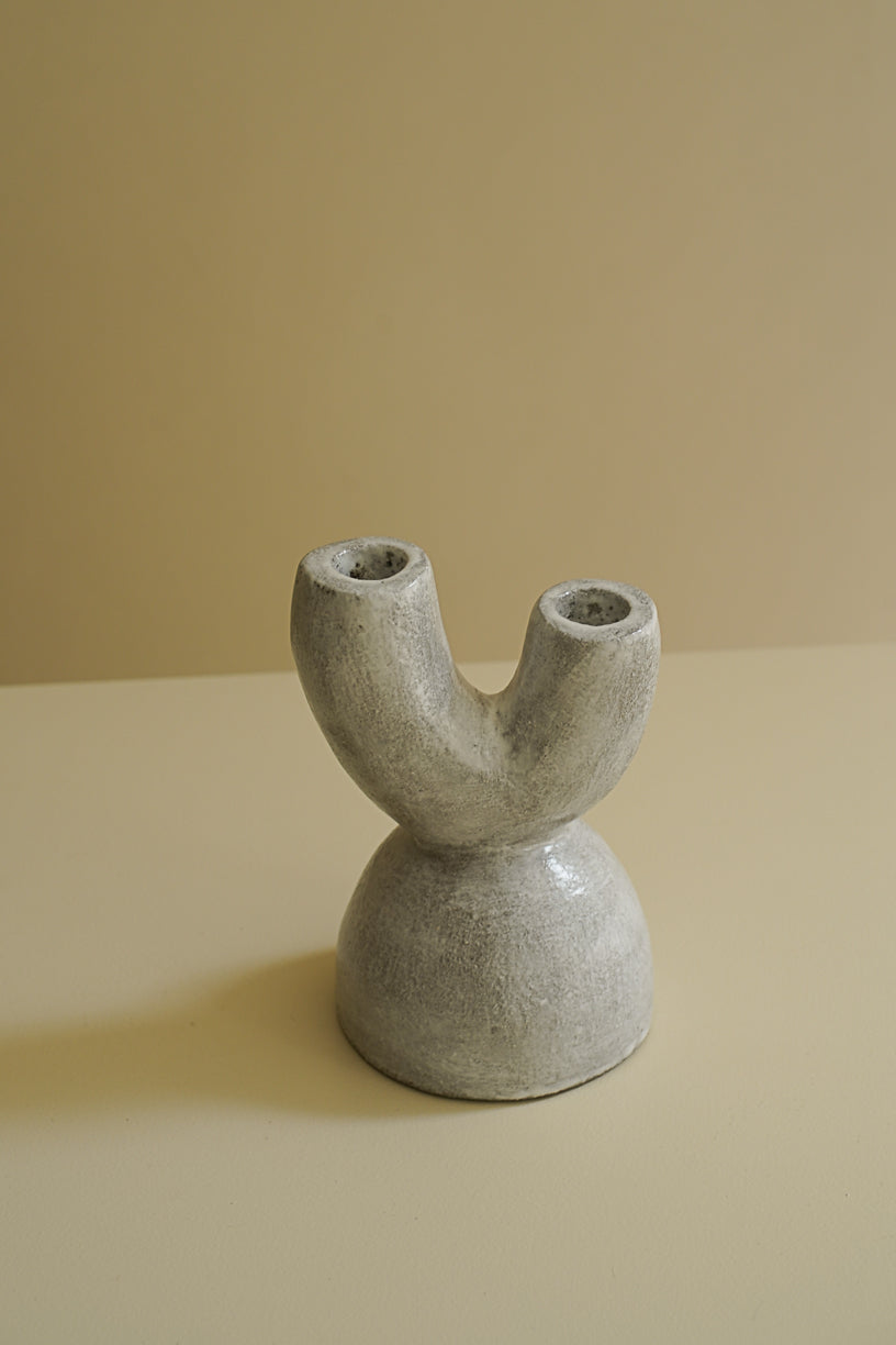 “cornucopia” candle holder