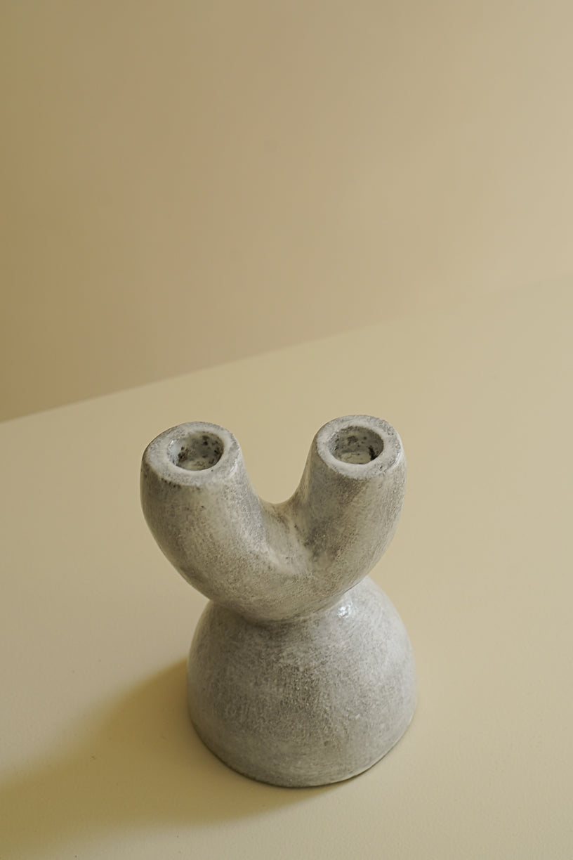 “cornucopia” candle holder