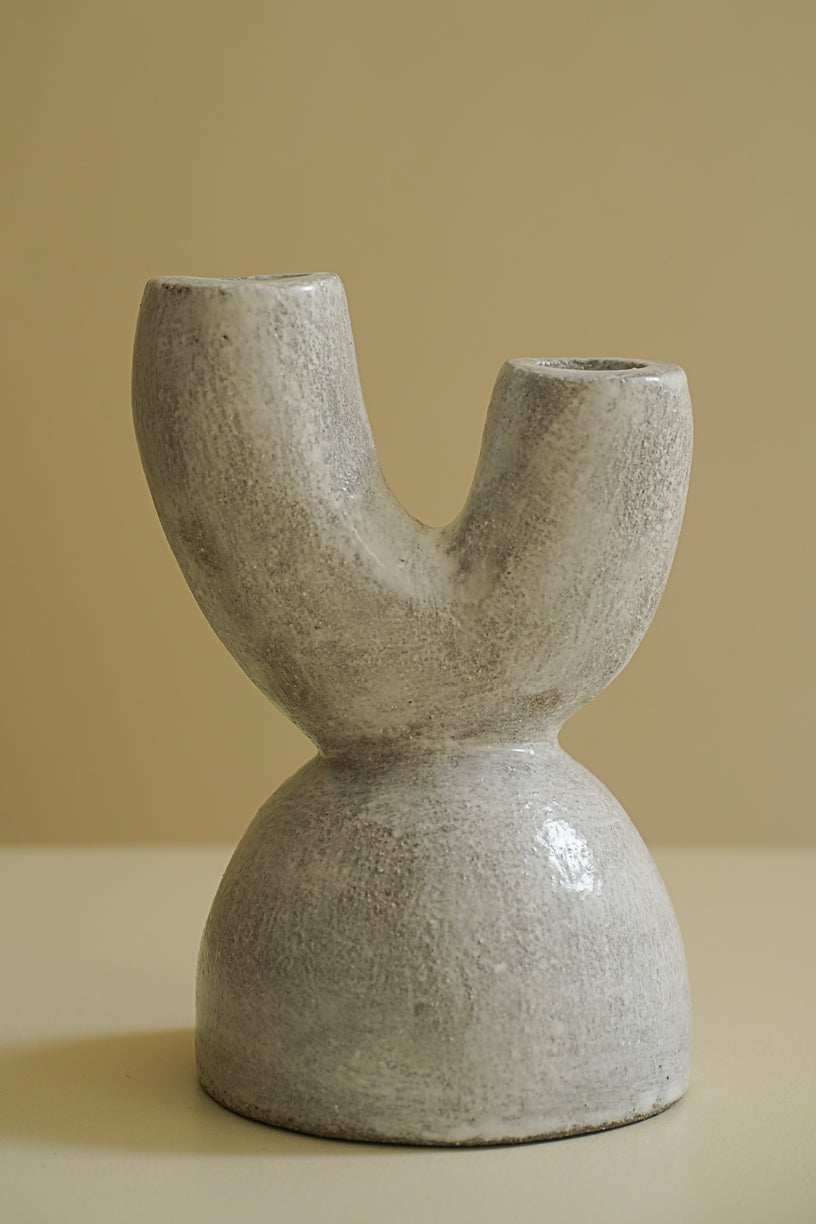 “cornucopia” candle holder
