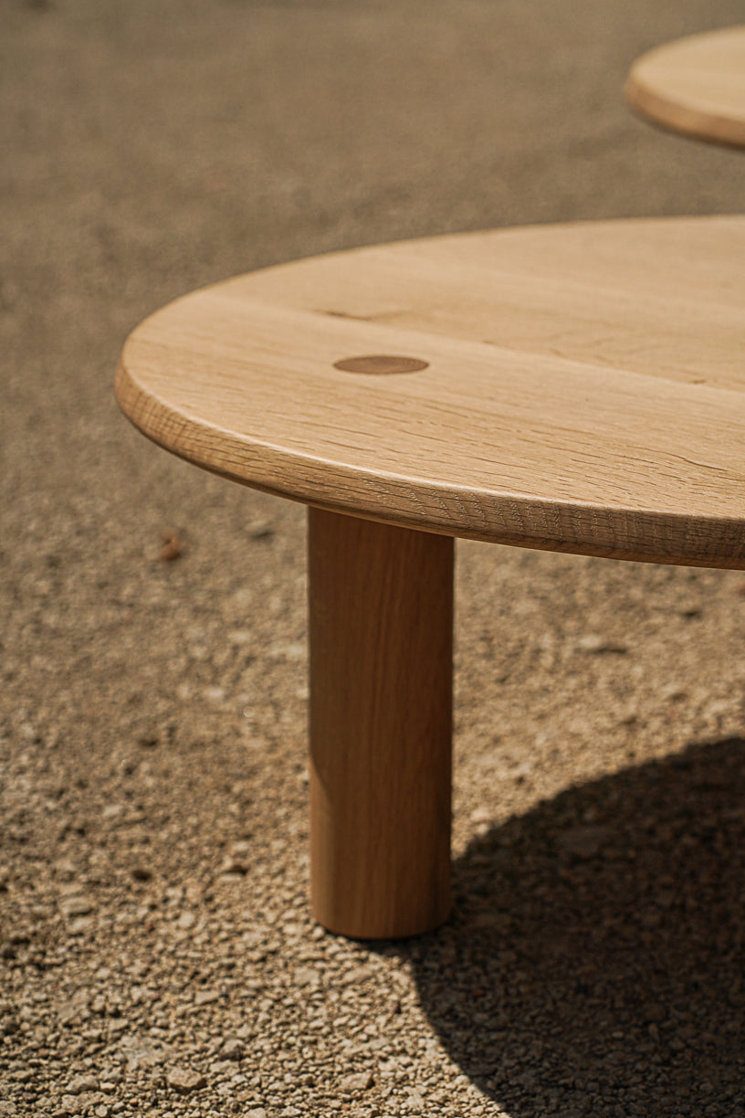 Nahele oak coffee table