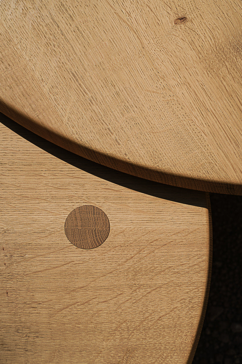 Nahele oak coffee table