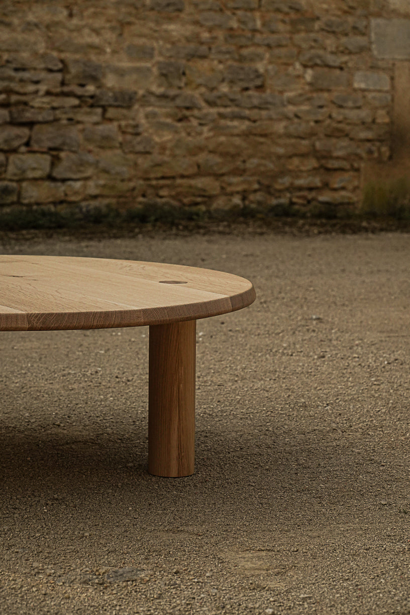 Nahele oak coffee table