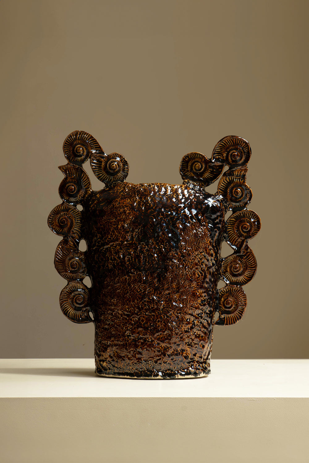 “cornucopia” candle holder