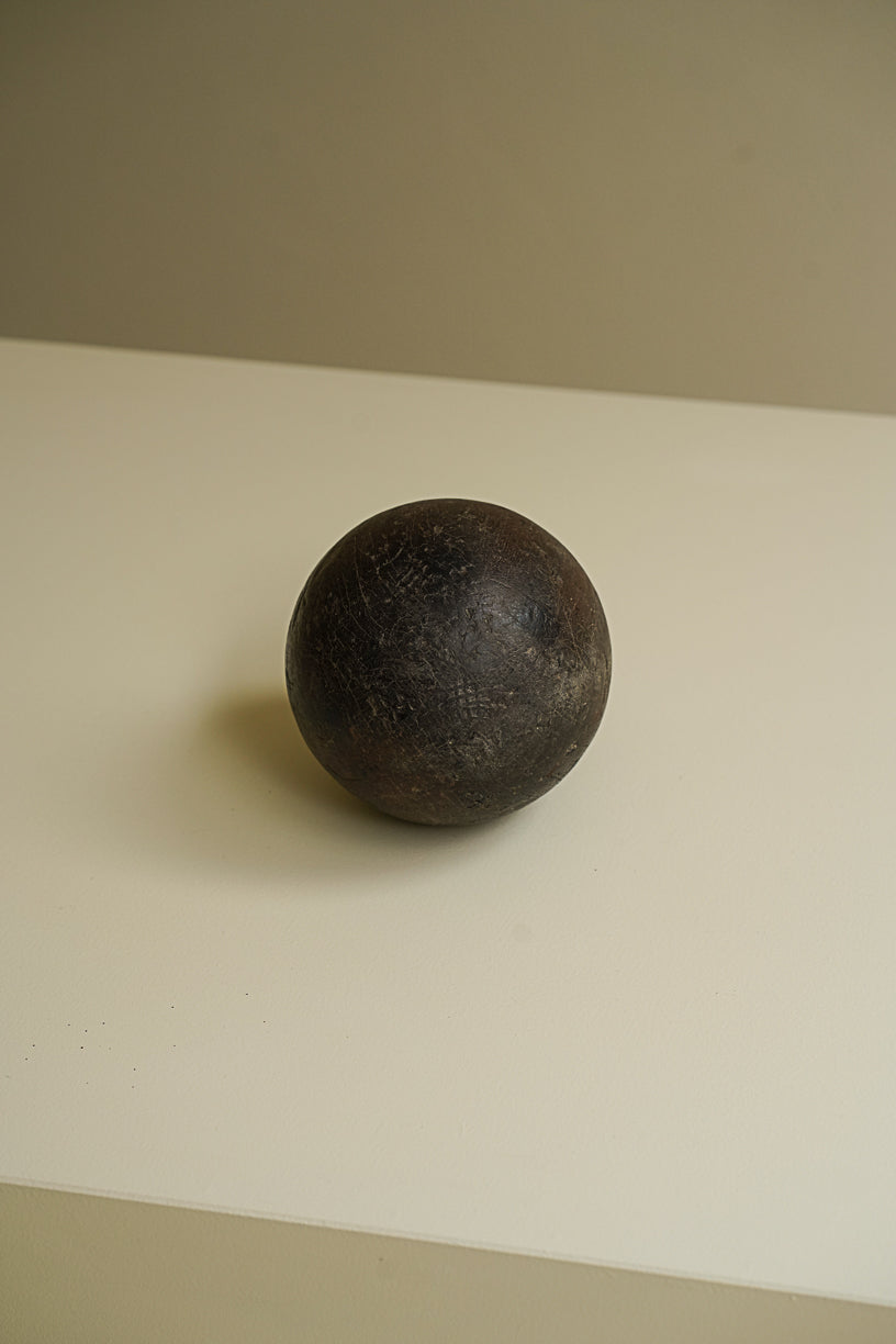 19th century wooden ball