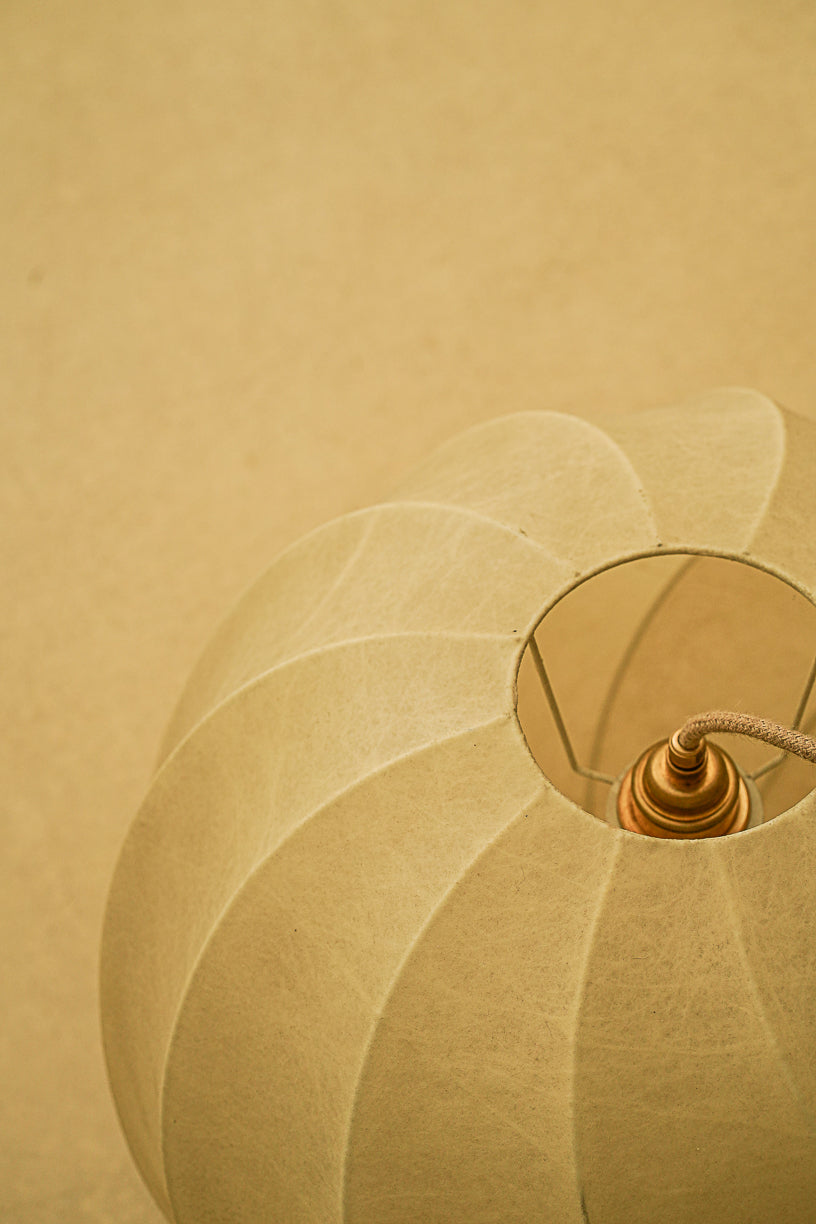Cocoon spiral pendant light