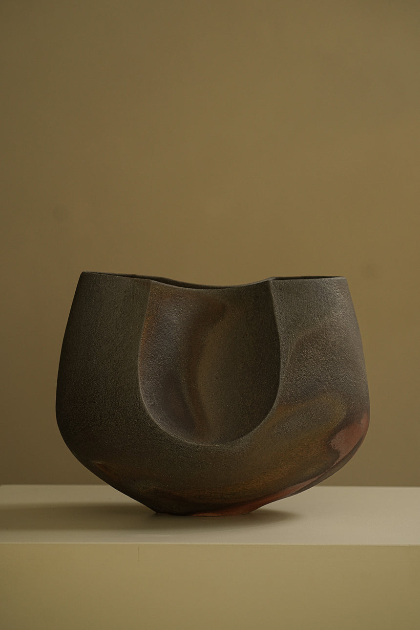 Large wood-fired vase
