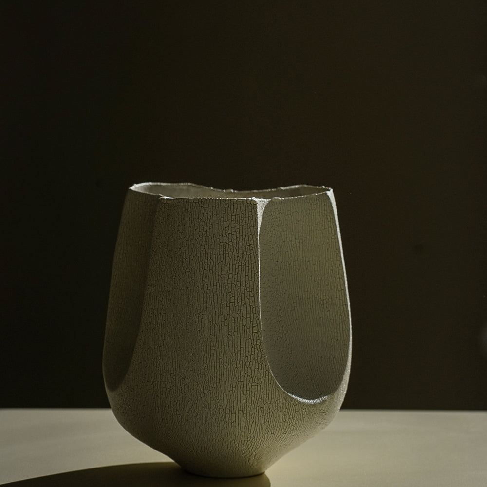 
                      
                        Cracked Enamel Vase
                      
                    