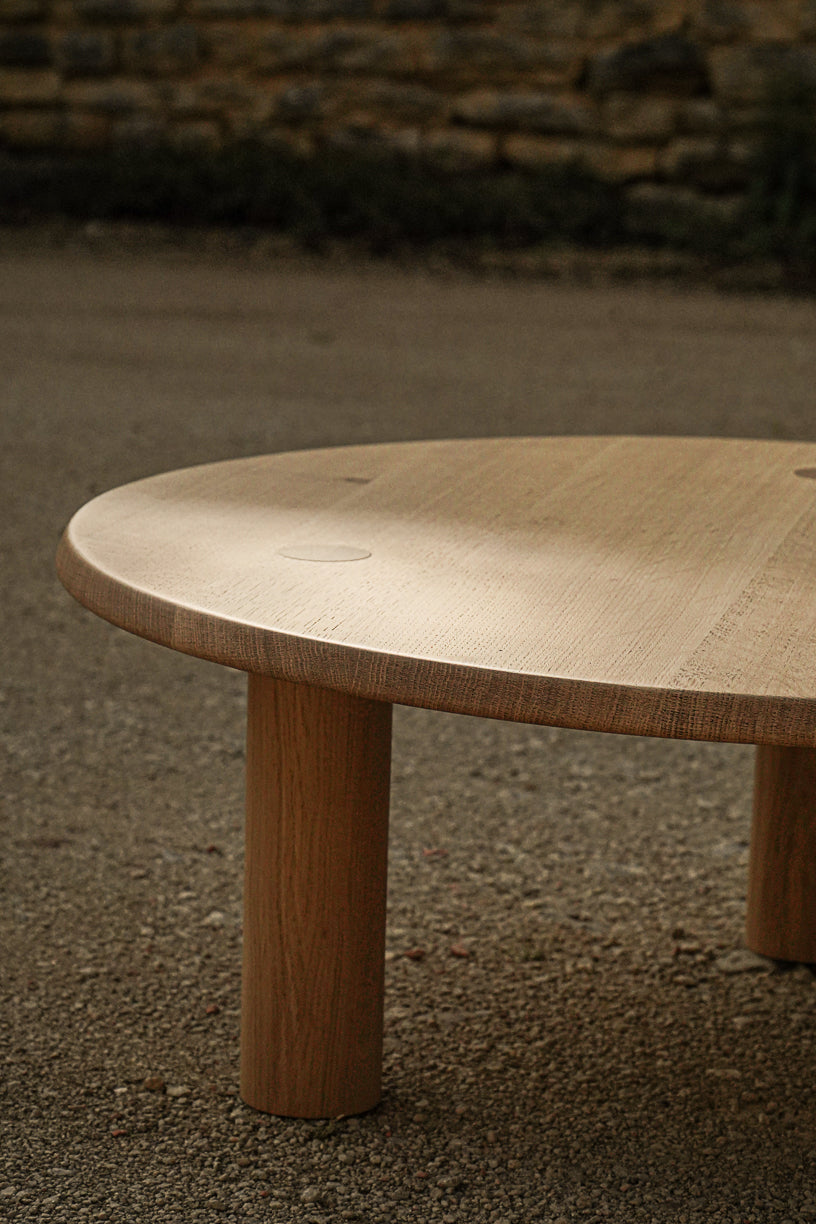 Nahele oak coffee table
